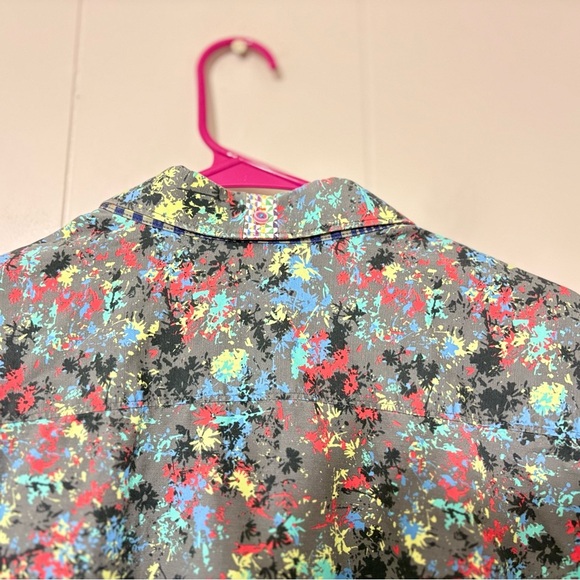 Robert Graham Knowledge Wisdom Truth Gray Long Sleeve Size L - Picture 9 of 10